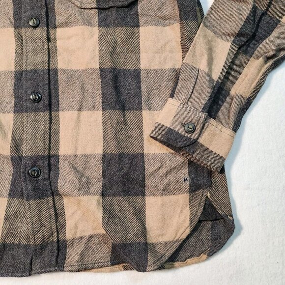 NWT American Eagle Flannel Shirt Men's Medium Buffalo Check Plaid Button Up - Picture 3 of 13
